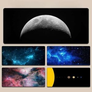 Moon desk mat