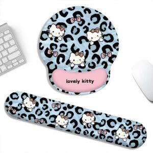 Leopard pattern wrist rest