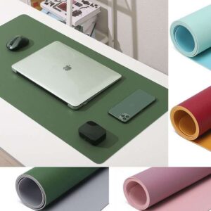 Leather desk pad